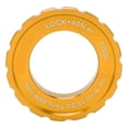 thumbnail image 1 of Couvercle de Verrouillage Centerlock, en Alliage d'Aluminium Durable à Haute Résistance Disque Rotor Verrouillage Rouille Universel Résistant pour Vélo Multicolore, Noir, Rouge, Bleu, Or, 1 of 8