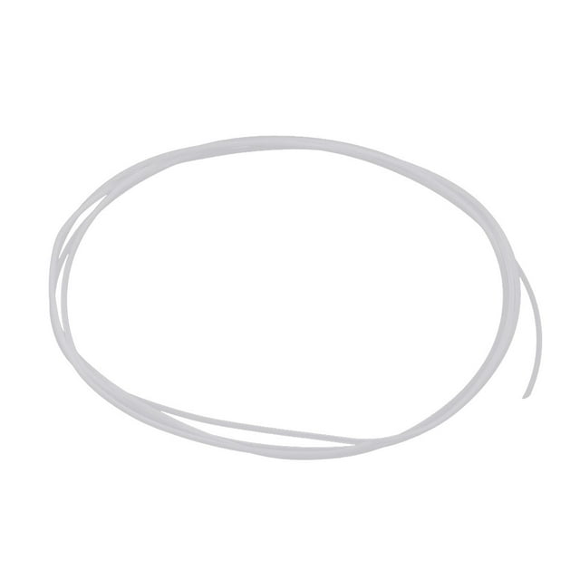 Tubo de PTFE de 0.6mm x 1mm con alta capacidad de lubricación, 2 metros 6.6 pies para electrónica