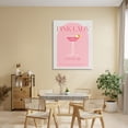 thumbnail image 2 of Stylish Retro Pink Lady Canvas Wall Art, design by Lil' Rue, 2 of 8