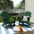 thumbnail image 2 of Polytrends  Laguna Hdpe All Weather Outdoor Patio Rocking Chair (Set of 2) Dark Green, 2 of 5
