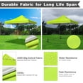 thumbnail image 2 of InstaHibit 9.6x9.6Ft Canopy Top for 10ft tent UV50+ Replacement Cover Outdoor, 2 of 12