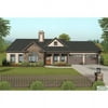 The House Designers: THD-3063 Builder-Ready Blueprints to Build a Ranch House Plan with Slab Foundation (5 Printed Sets)