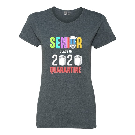 Ladies Senior Class of 2020 Funny DT T-Shirt Tee