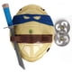 thumbnail image 1 of Ninja Turtle Super Hero Cosplay Costume Birthday Party Favors For Kids - DSW, 1 of 4