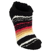 World's Softest Women's One Size Winter Blanket Stripe Cozy Low Ankle Socks