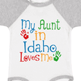 thumbnail image 4 of Inktastic My Aunt in Idaho Loves Me Boys or Girls Baby Bodysuit, 4 of 5