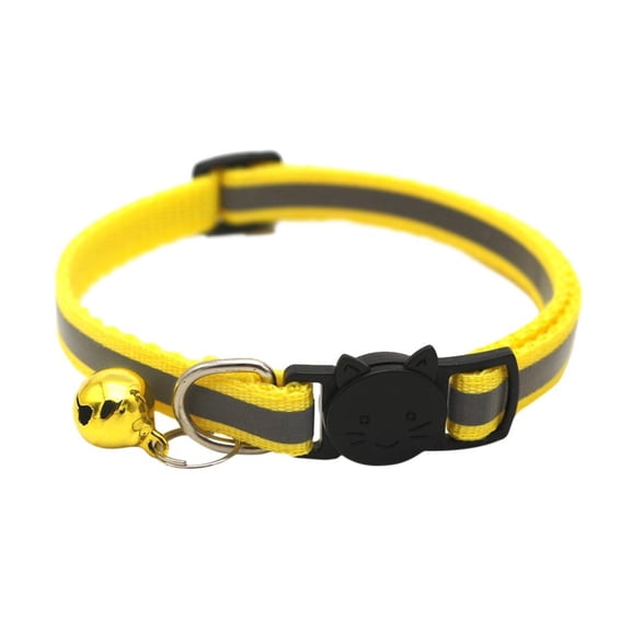 6-Pack Reflective Cat Collars with Quick Release Buckle and Adjustable Fit for Secure Comfort