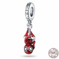 thumbnail image 1 of Colección Marvel De Plata Esterlina 925 , Colgante De Hombre Araña Pandora Momentos De Spider Man Máscara Cadena Hebilla Pulsera De Mujer Regalo En Stock Gao Jiahui unisex, 1 of 2
