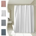 thumbnail image 2 of Waterproof Shower Curtain Liner with 12 Hooks, Heavy Duty Plastic Bathroom Curtain with Magnets, Mildew Resistant & Water Repellent Shower Liners for Bathtub and Shower Stall, 2 of 9