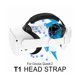 thumbnail image 2 of Accesorios inteligentes de realidad virtual para reemplazo ajustable Elite Headwear cómodos sin presión en el rostro, color blanco, 2 of 5
