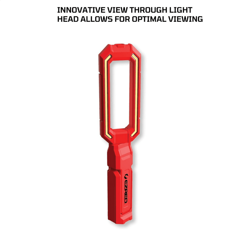 E-Z Red 850 Lumen View Through Pivoting Work Light with Magnetic