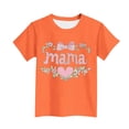 thumbnail image 5 of SROBPTY Teen Girls Summer Short Sleeve Tops Print Breathable Crew Neck Tee Shirts for Daily Wear 3-15 Years, 5 of 5