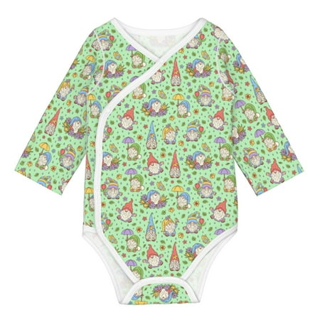 

Coaee Spring Gnomes for Soft Cotton Baby Long-Sleeve Bodysuit Girls Boys Bodysuit Romper