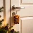 thumbnail image 6 of AOMXGD Plaid Blanket Themed Acrylic Christmas Hanging Ornament, Festive Tree & Wall Pendant For Seasonal Display & Gifting, 6 of 7