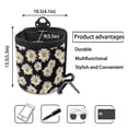 thumbnail image 6 of Renewold Stylish Car Air Vent Organizer with Pocket Daisy Air Ventilation Organizer Bag Box for Women Vehicles Interior Accessories Universal Auto Mobile Phone Hanging Bag, 6 of 6