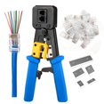thumbnail image 1 of Engarzadora Ethernet PETECHTOOL RJ45 con conectores, 1 of 5
