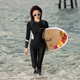 thumbnail image 4 of Nookwell Wetsuit for Womens in Cold Water, Front Zip Long Sleeve Wetsuit Skin Protection Diving Suit for Aerobics Diving Surfing Swimming, 4 of 11