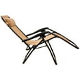 Everyday Essentials Reclining Outdoor Zero Gravity Lounge Chair for