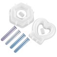 thumbnail image 5 of Epoxy Mold Hydroponic Vase DIY Craft Projects Hexagonal Shape 14.85X13.3cm 1 Set, 5 of 5