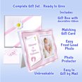 thumbnail image 2 of Baby Girl Christening Gift, Gift-Boxed Picture Frame Set, Tabletop, Holds a 3.5 x 5 Photo, Numbers 6:24-26 Verse, 2 of 3