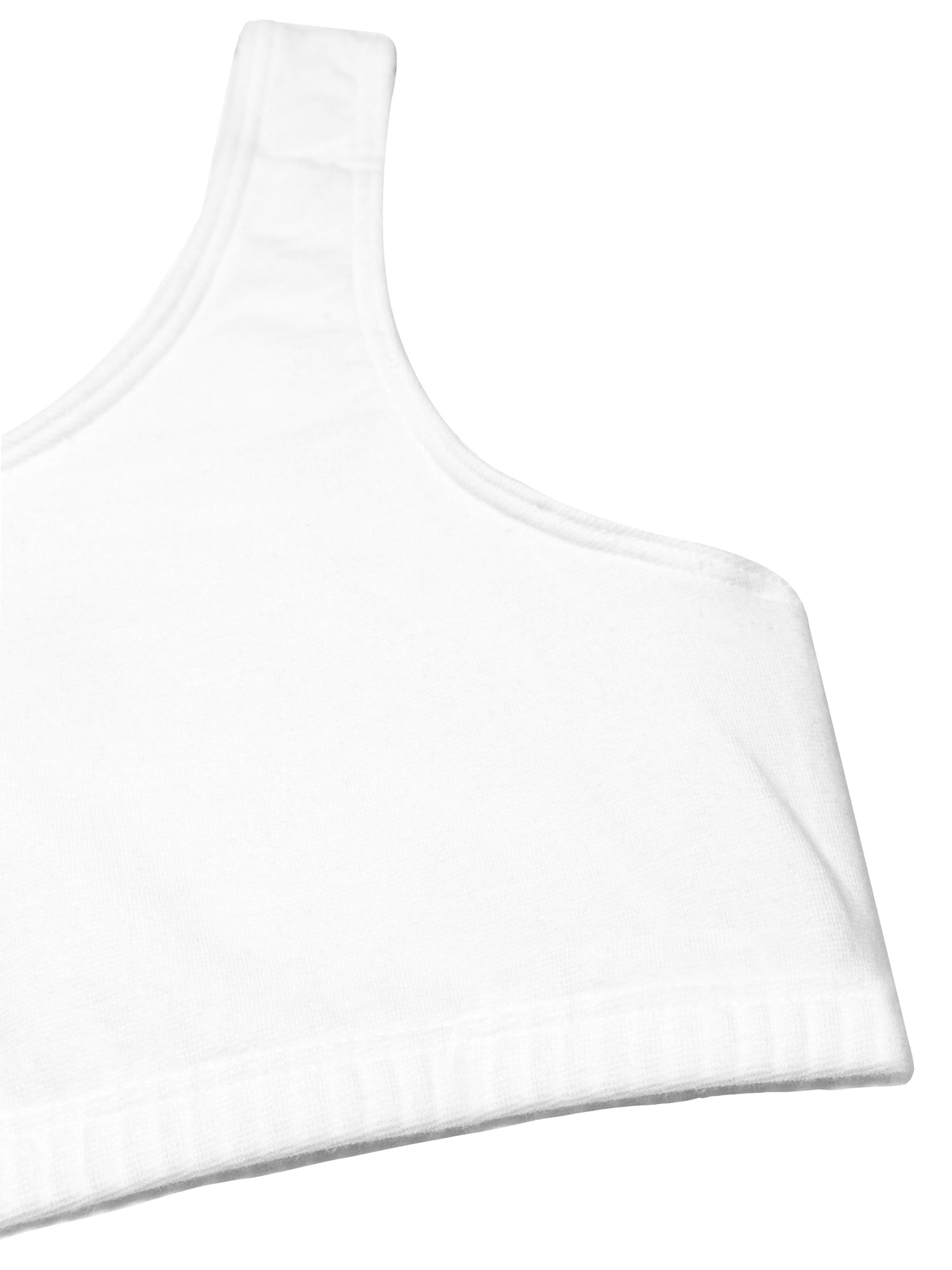 Wonder Nation Girls Cotton Bra, 2-Pack, Sizes S-XXL