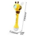 thumbnail image 3 of Bee Bubble Machine Automatic Continuous Blower Large Capacity 90ml Tank LED Lights AA Battery Powered for Outdoor, 3 of 9
