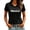 0624liBlack, variant on Wang6 Womens Oversized V Neck Graphic T Shirts Trendy Summer Short Sleeve Loose Tops Ladies Mexico Letter Printed Tees Shirts 0624liRed XL