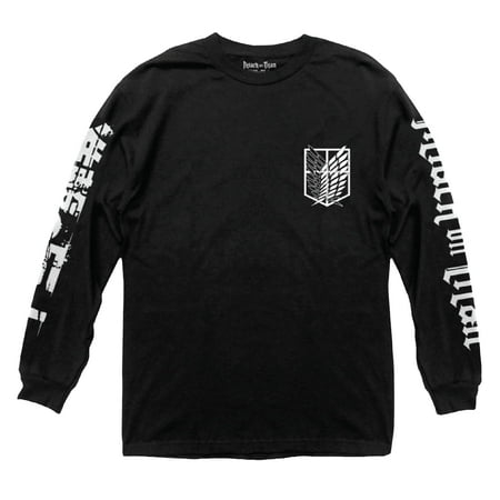 Attack on Titan Scout Shield Long Sleeve T-Shirt