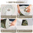 thumbnail image 5 of BZSMCE Table Lamp Creative Rabbit Adventures Simple Pattern Night Light, 5 of 8