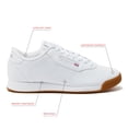 thumbnail image 3 of Zapatillas Reebok Princess para mujer, color blanco/chicle, talla 9.5, 3 of 7