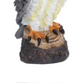 thumbnail image 5 of Owl Resin Ornaments Fine Workmanship Lovely Image Widely Used Home Decoration for Courtyards PorchesGray Feather, 5 of 5