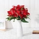 thumbnail image 4 of Ramo de flores de lirio de seda - arreglo floral artificial de 35 cm para decoración del hogar, azul, rojo, amarillo, blanco rosa, una pieza, 4 of 5