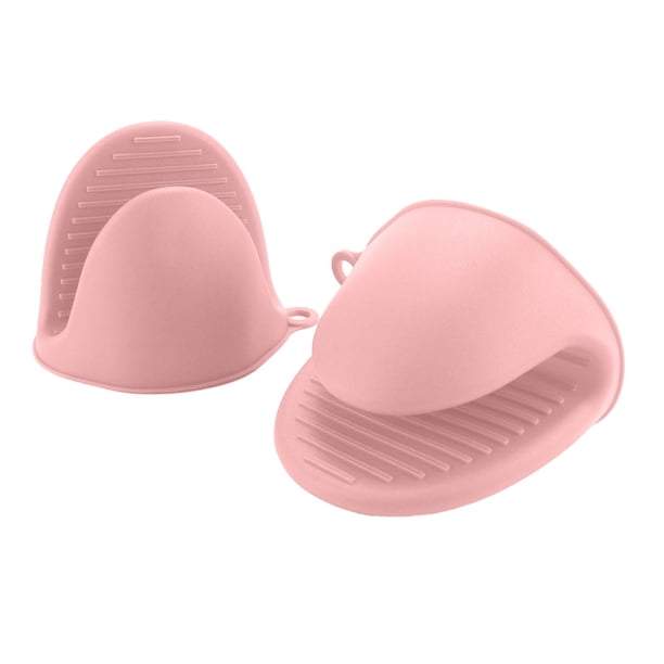 Clips de silicona de color sólido para el hogar Guantes para microondas Guantes protectores Guantes de silicona Guantes aislantes del calor