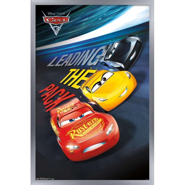 Disney Pixar Cars 3 Group Poster Walmart Com Walmart Com