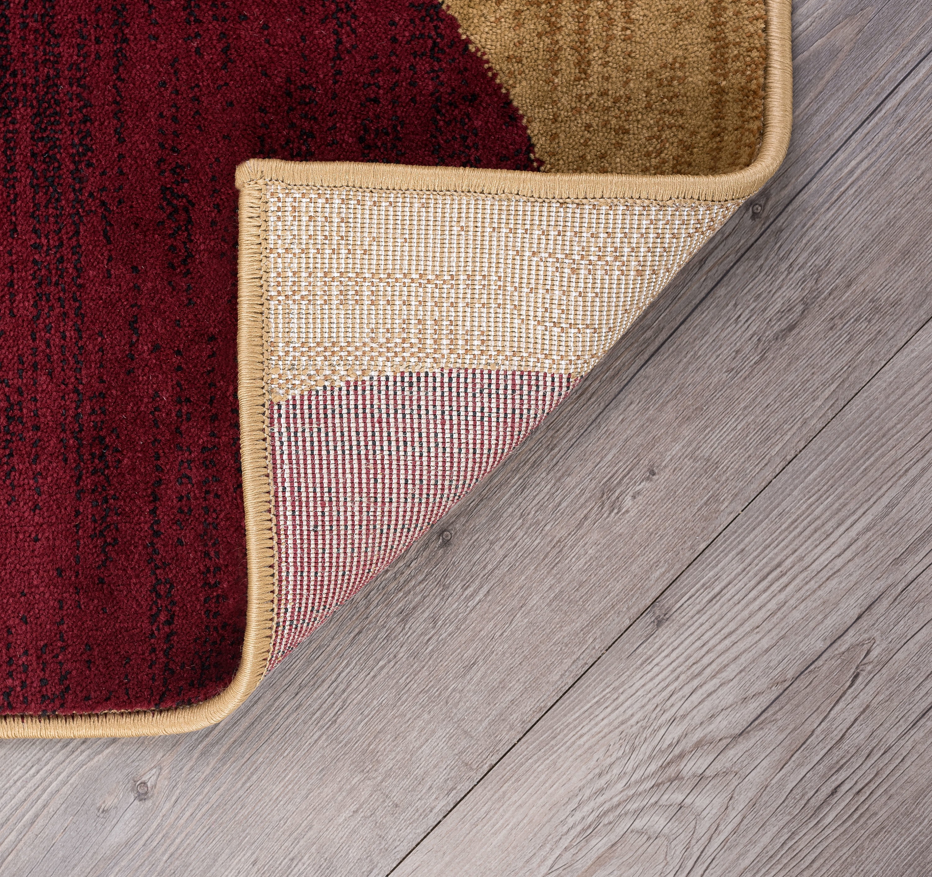 Festival Contemporary 2.7' x 7' Multi-Color Polypropylene Indoor Area Rug