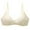 Beige, variant on ALLLIST Womens Underwear Plus Size Lace Underwire Bras Push up Plian Beige Triangle Womens Lingerie Size 85D