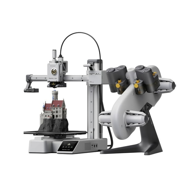 Impresora 3D BAMBULAB A1 Mini Combo con AMS Lite Multicolor