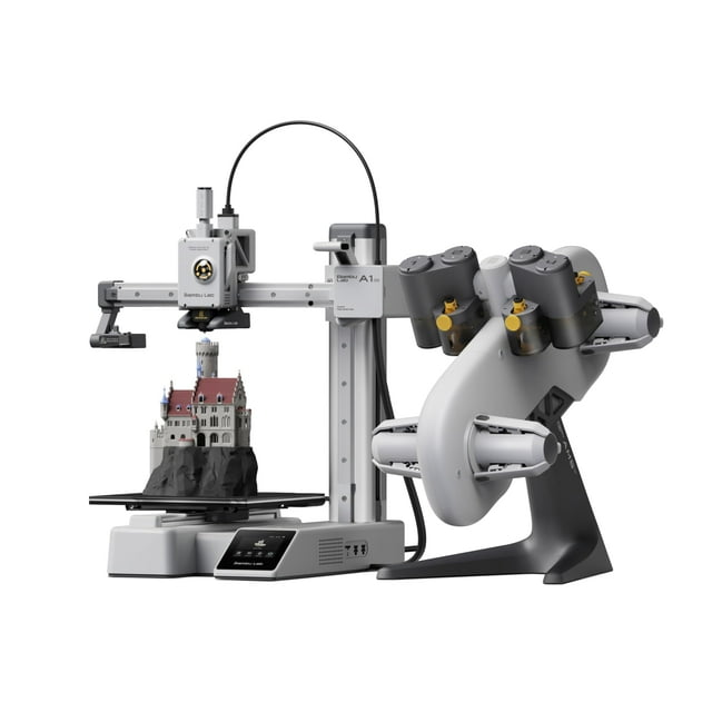 Impresora 3D BAMBULAB A1 Mini Combo con AMS Lite Multicolor