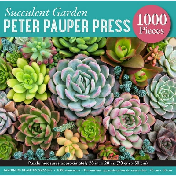 Succulent Garden 1,000 Piece Jigsaw Puzzle (Other)
