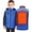Blue, variant on Odeerbi Teen Boys Girls Christmas Lightweight Heated Vest Winter Thermal Heated Jackets Kids Plus Size USB Intelligent Constant Temperature 2 Areas Heated Coat Teen Clothes Yellow without Power Bank