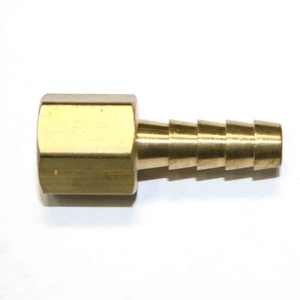 Details about   Brass Hose Fitting Connector for Plastic & Rubber Hose with 1/4" Female Pipe 