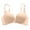 Beige, variant on ZHENHONG Bras for Girls Traceless Macaron Underwear Smooth No Underwire Gathered Upper Bracket Adjustable Bra Beige 32