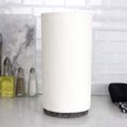 thumbnail image 2 of Home Basics Bamboo Paper Towel Holder With Black Granite Base, 5.5x5.5x12.6 Inches, 2 of 3