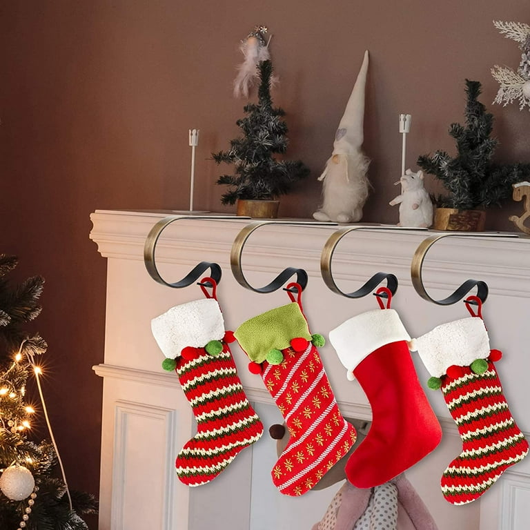 Christmas Stocking Holders Mantle Lightweight Stocking - Temu Canada