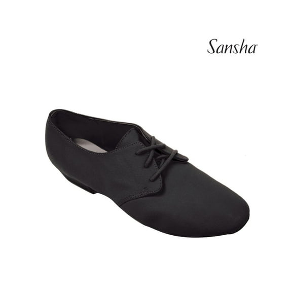 Sansha CABARET Leather Split-Sole Jazz Shoes with Suede Sole for Performance & Class
