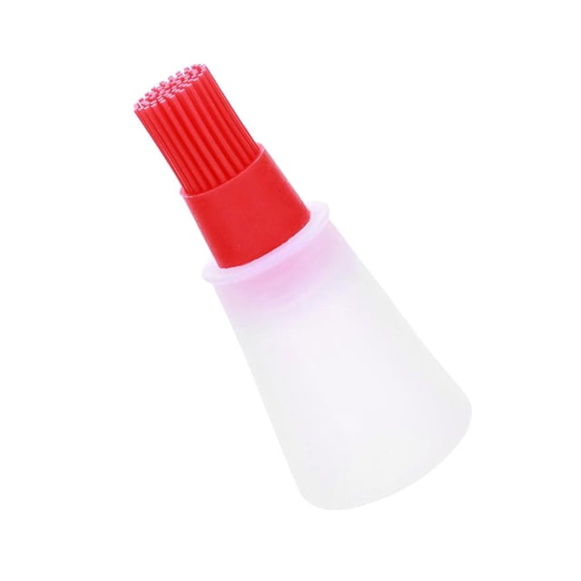 Cepillo Aceite de Silicona Resistente Al Calor para Parril, Hornear, , Comida Marinada, de Aceite de Cocina, vav rojo Macarena Botella de cepillo de aceite de silicona