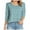 Light Blue, variant on Sgkm Plus Size Women Blouses Womens Tops with Buttons Floral Print Blouses Plus Size Spring Clothes for Women Mint Green XXL