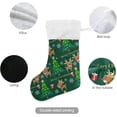 thumbnail image 3 of GZHJMY Christmas Stocking, Personalized Christmas Tree Large Candy Stocking Hanging Gift, 2 PCS Xmas Stockings Decoration for Family Holiday Party Ornaments Decor Fireplace, 3 of 7