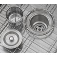 thumbnail image 3 of Ancona 32 in. Prestige Series Stainless Steel 18 Gauge Undermount Single Bowl Kitchen Sink with Drying Mat and Low Ledge, 3 of 6