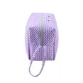 thumbnail image 2 of Bolsa de tejer Almacenamiento de hilo Organizador de ganchillo para herramientas de tejer Accesorios Púrpura (grande), 2 of 5